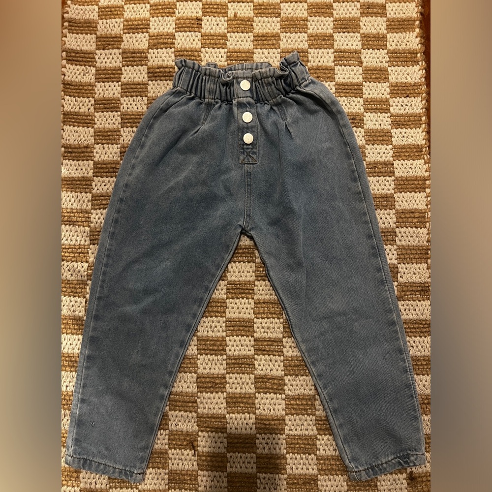 Girls jogger style Denim Pants